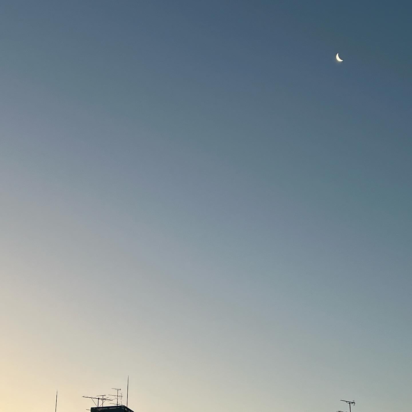 今日の空