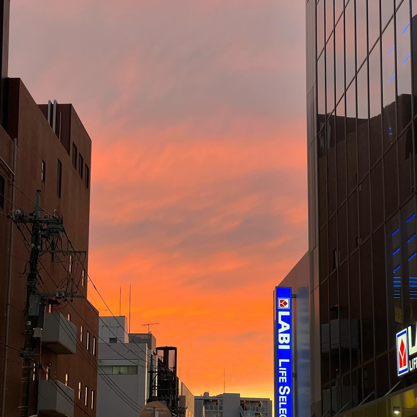 今日の空　あっち