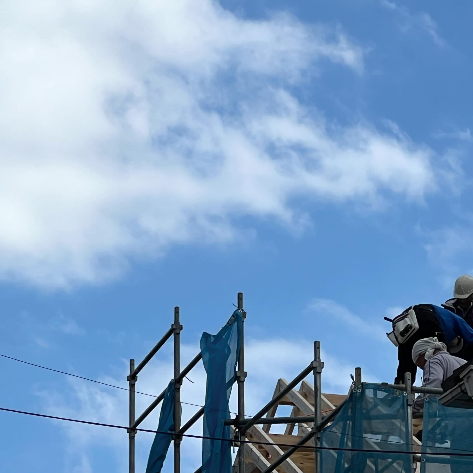 今日の空