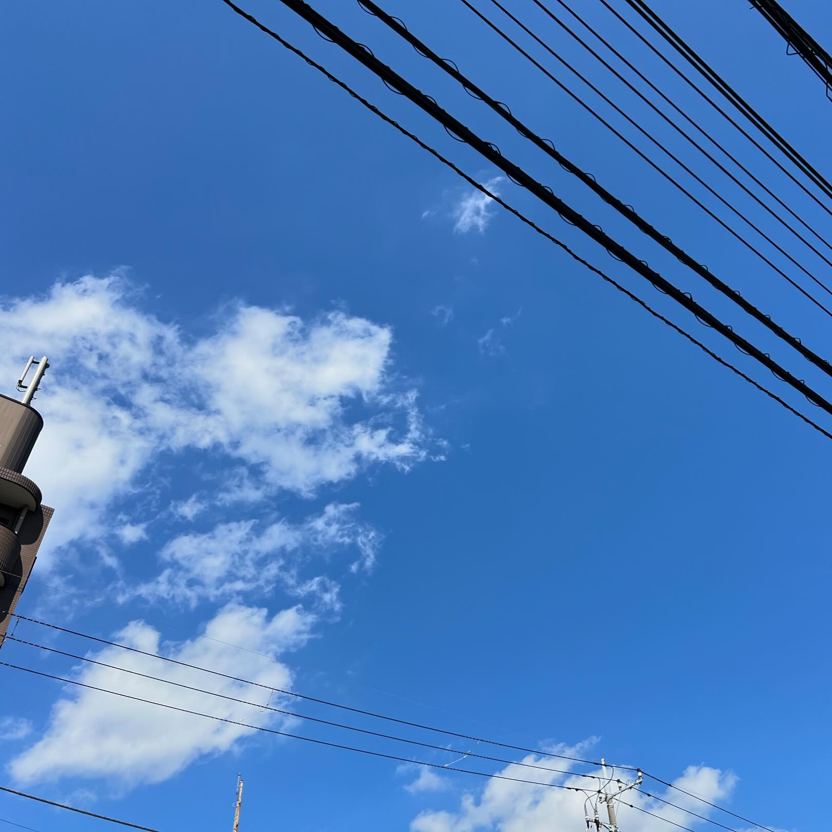 今日の空